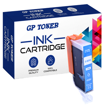 Tinte für Canon C521XL C GP Pixma IP3600 4600 MX860 MP540 980