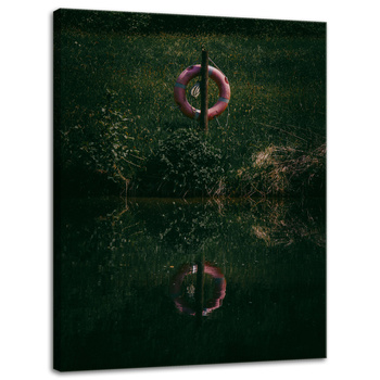 Leinwanddruck Natur Rettungsring 30x40 cm