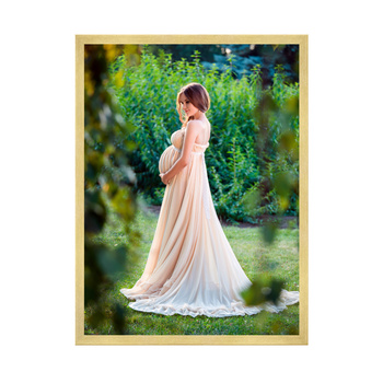 Dein Foto als Poster + Goldrahmen 50x70 cm