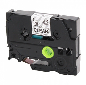 Ersatzband für Brother TZ-121 Schwarz auf Transparent