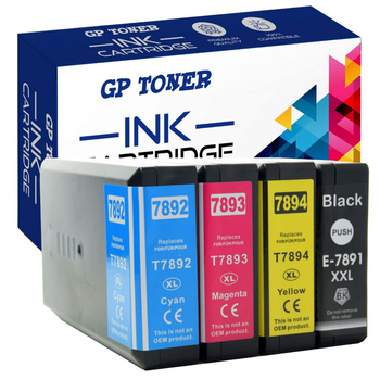 Set 4x Tinten für Epson Epson WF-5110DW WorkForce Pro Set GP-E7895CMYK