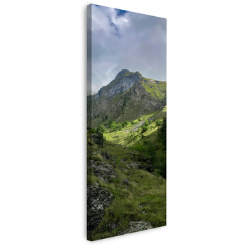 Leinwandgemälde Natur Berge 40x120 cm