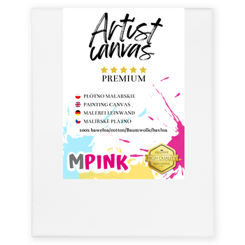 Keilrahmen Leinwand zum Bemalen 40X50 cm Weiße Leinwand aus 100% Baumwolle für Acryl Aquarell Ölfarbe