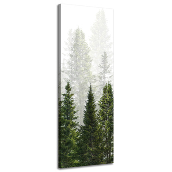 Leinwandgemälde Regenwald Natur Bäume 40x120 cm