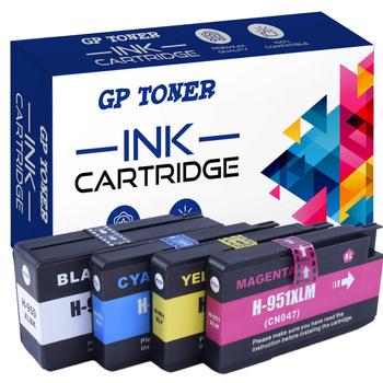 4x Ersatztinte HP 950XL 951XL OfficeJet Pro 251 276 8100 8600 - GP-H950XL GG CMYK SET