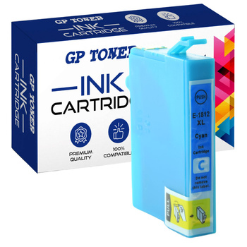 Ersatztinte für Epson T1812 XP102, XP202, XP205, XP30, XP305, XP405 – GP-E1812 Cyan