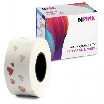 Thermoetiketten-Papierband MP-RL-15*4M-RL Romantische Liebe