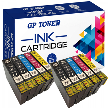 Ersatz 10x Tinte 603 XL für Epson XP-2100 XP-2105 XP-3100
