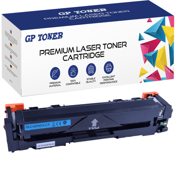 Ersatztoner für HP LaserJet Pro M252dw M252n M270 Serie GP-HCF401X Cyan GP