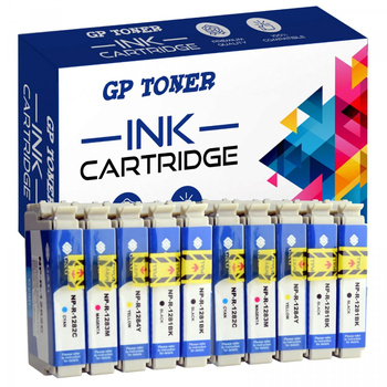 Ersatztinte für Epson T1281 T1282 T1283 T1284 Epson Stylus Office BX 305 F 305 FW 305 FW Plus Epson Stylus S 22 SX 125 SX 130 GP-E1285CMYKK x2