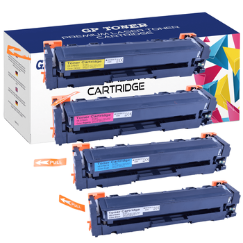 4x TONER FÜR HP COLOR LASERJET MFP M281FDW CF540X CF541X CF542X CF543X -GP-HCF544X CMYK