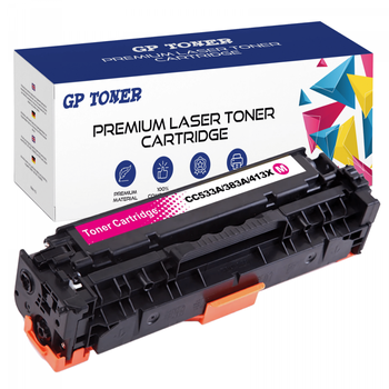 TONER FÜR HP CC533 CE413 CF383 CP2020 CP2025 CM2320 - CC533A GP-H533A/413X/383X