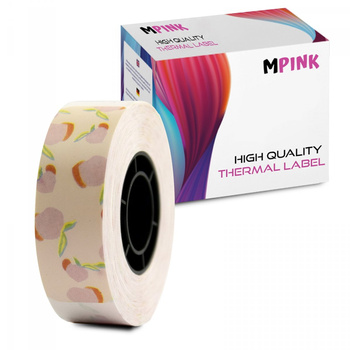 Thermoetikettenpapierband MP-RL-15*50*150PT-SP Sweet Peach