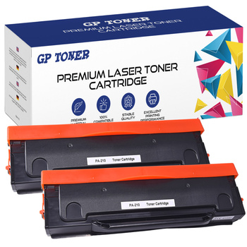 Set mit 2x Tonerersatz für Pantum P2500W M6500 Serie GP-P210 x2 GP TONER