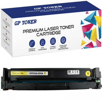 Ersatztoner für HP CF532A/205A HP Color LaserJet Pro M154nw MFP M180fndw MFP M180n MFP M181fw GP-HCF532A Y