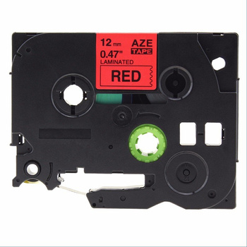 Ersatzband für Brother TZ-431 Schwarz auf Rot