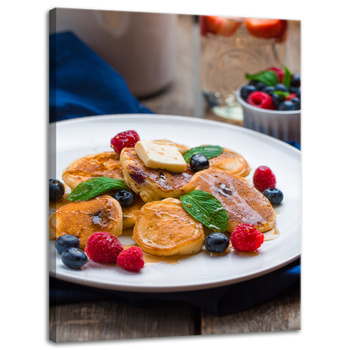 Leinwandgemälde Küchenpfannkuchen 30x40 cm