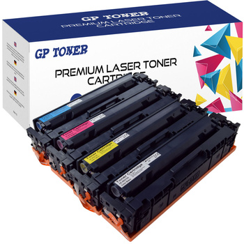 4er-Set Ersatztoner für HP Color LaserJet Pro M180 M182n Serie GP-H2414A OHNE CHIP