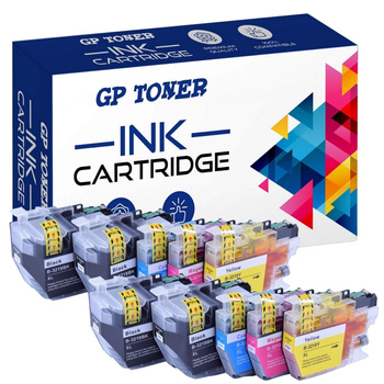 Ersatz 10x Tinte für Brother LC-3219XL MFC-J5330dw MFC-J5730dw Set