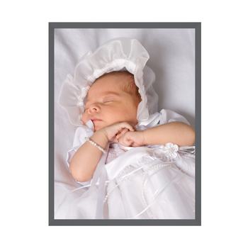 Ihr Foto als Poster + grauer Steinrahmen 21x29,7