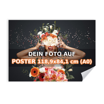 Ihr Foto auf Poster Creator A0 Horizontal