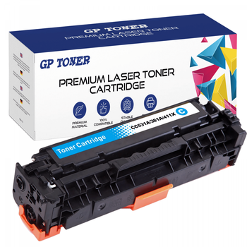 TONER FÜR HP CC531 CE411 CF381 CP2020 CP2025 CM2320 - CC530A GP-H531A/411X/381X