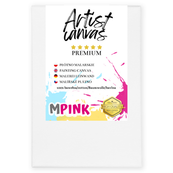 Keilrahmen Leinwand zum Bemalen 80X100 cm Weiße Leinwand aus 100% Baumwolle für Acryl Aquarell Ölfarbe