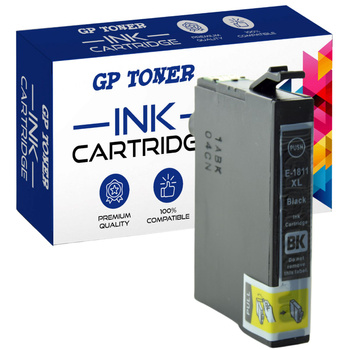 Ersatztinte für Epson T1811 XP202, XP205, XP30, XP305, XP405 – GP-E1811 schwarz