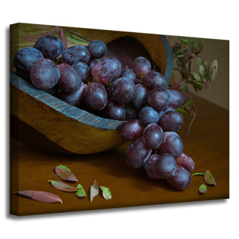 Leinwandgemälde Kitchen Grape 40x30 cm