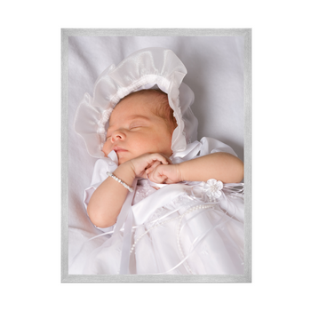 Dein Foto als Poster + Silberrahmen 21x29,7