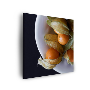 Leinwandgemälde Mirabelles Küche 40x40 cm