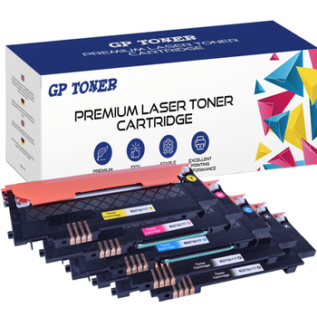 5x TONER FÜR HP 117A 150A 150NW MFP178NW MFP179FNW W2070A, W2071A, W2072A, W2073A-GP-H2075A CMYKK CHIP