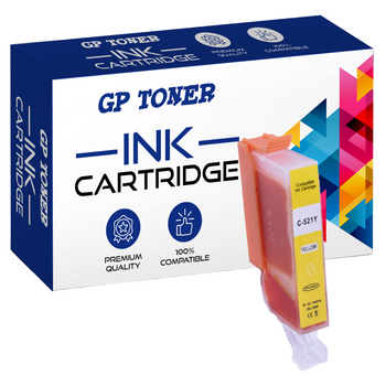 Tinte für Canon C521XL Y GP Pixma IP3600 4600 MX860 MP540 980
