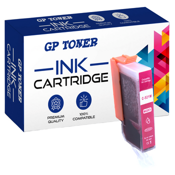 Tinte für Canon C521XL M GP Pixma IP3600 4600 MX860 MP540 980