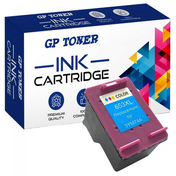 Tinte für HP DeskJet Plus Ink Advantage 6000 6075 6400 6475 GP-H653XL CMY