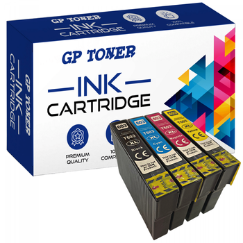 Ersatz 4x Tinte 603 XL für Epson XP-2100 XP-2105 XP-3100