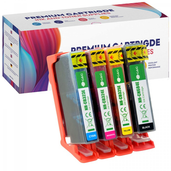 4x Ersatztinte für HP 364XL Photosmart 5510 5520 6520 3070a 3520 - GP-H364XL CMYK GG Set