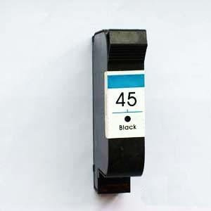 Schwarze Ersatztinte für HP Drucker (51645A Nr. 45)