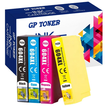 4er-Set Kompatibel Druckerpatronen für Epson Expression Home XP 2200 3200 4205 GP-E604XL CMYKK
