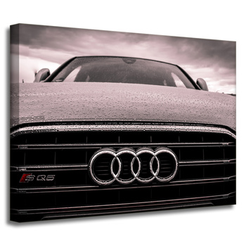 Leinwanddruck Jugend-Audi-Auto 40x30 cm