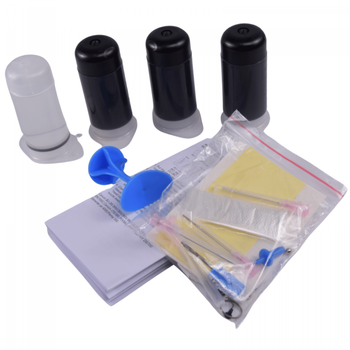 Nachfüllset für schwarze Tinte HP 652 304 301 302 300 650 Canon PG545 PG510 REFIL BK 3X30ML