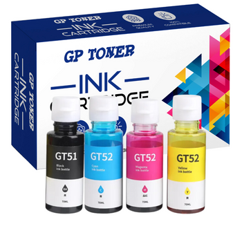 Set mit 4x Tinte für HP Deskjet 5800 Serie 5810 5820 GP-H52CMYKK