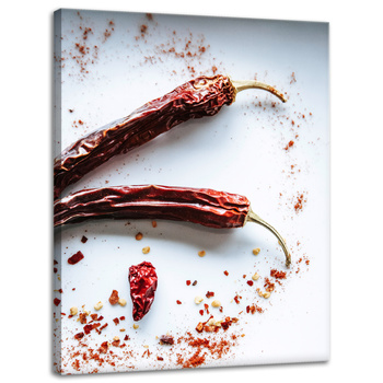 Leinwandgemälde Küchenpaprika 30x40 cm