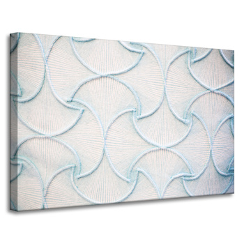 Leinwandgemälde Abstrakte Stickstruktur 90x60