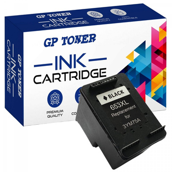 Tinte für HP DeskJet Plus Ink Advantage 6000 6075 6400 6475 GP-H653XL BK
