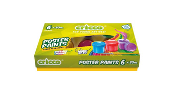 CRICCO POSTERFARBEN 20ML 6-FARBEN