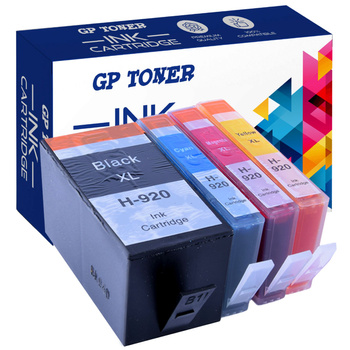 4x Ersatztinte für HP 920XL OfficeJet 6000 6500a 7000 7500a Set