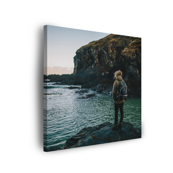 Leinwanddruck Berge Klettern Natur Klippen Natur 90x90