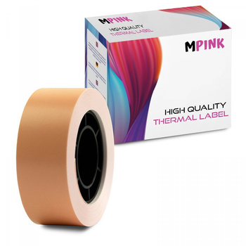 Thermoetikettenpapierband MP-RL-15*4M-VO Leuchtendes Orange