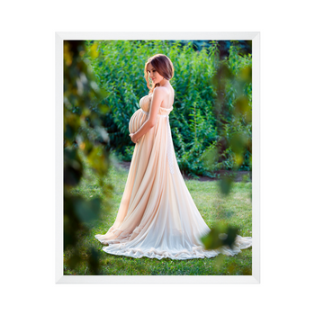 Dein Foto als Poster + weißer Rahmen 50x70 cm